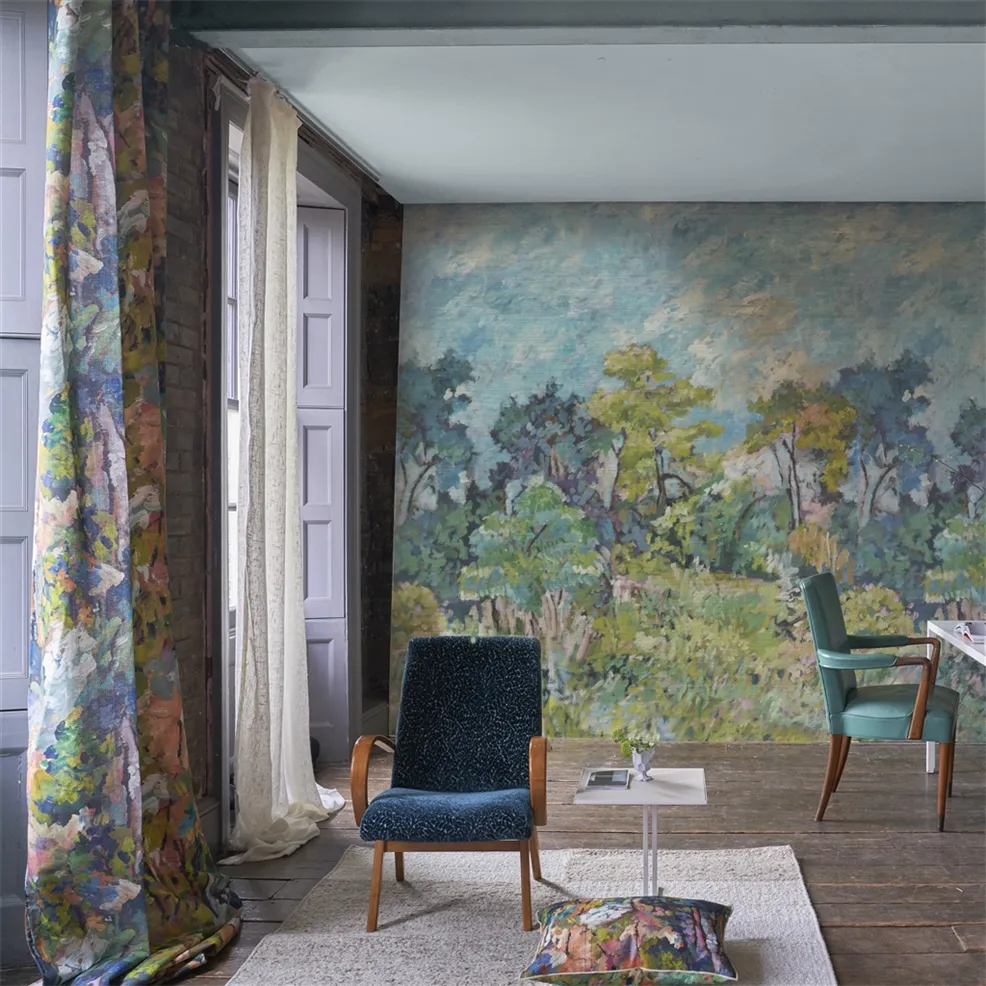 Designers Guild Foret Impressionniste Grasscloth