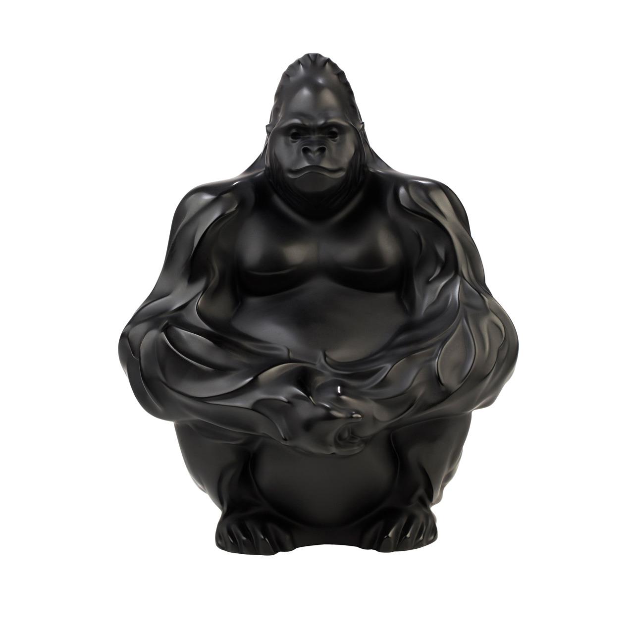 Lalique Gorilla Black