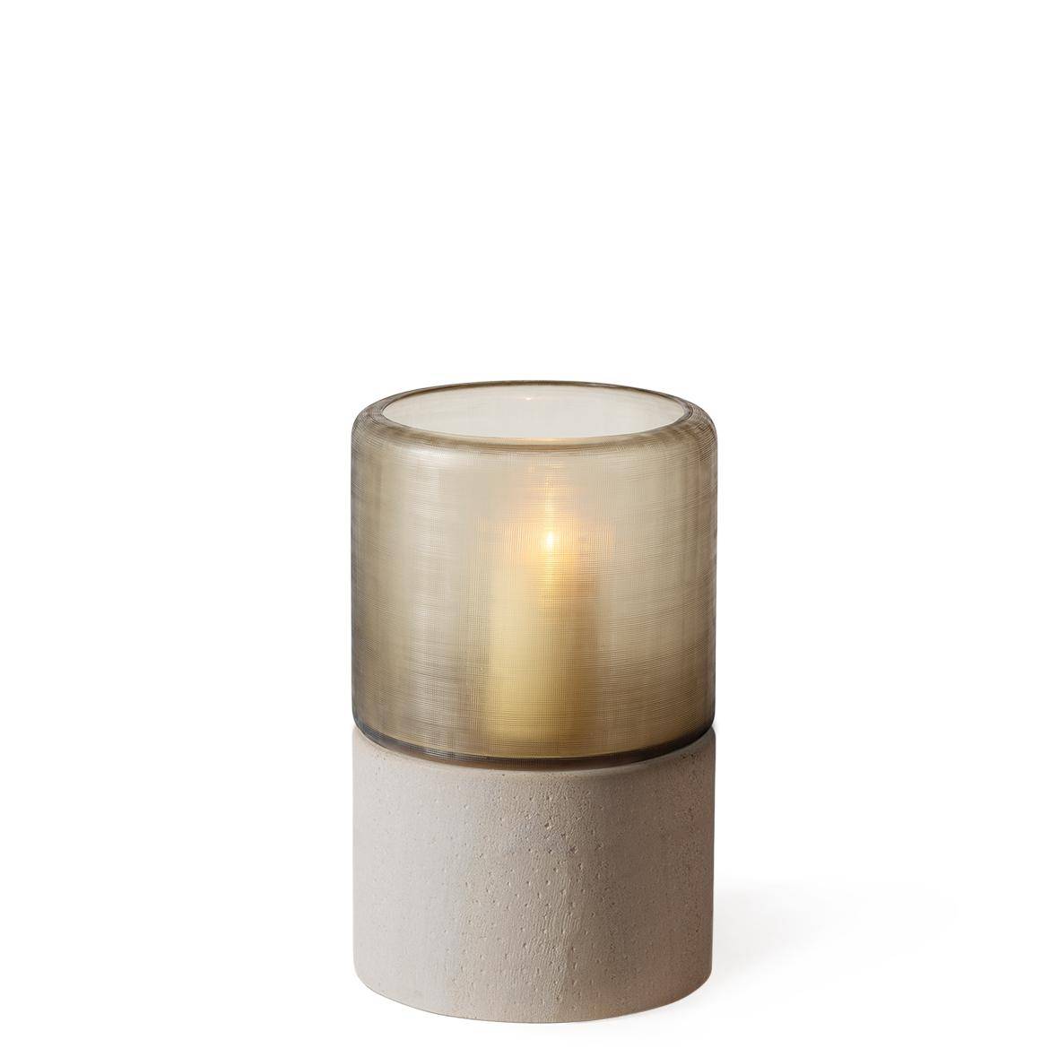 Guaxs Mumbai Lantern M Sandstone/Smokegrey