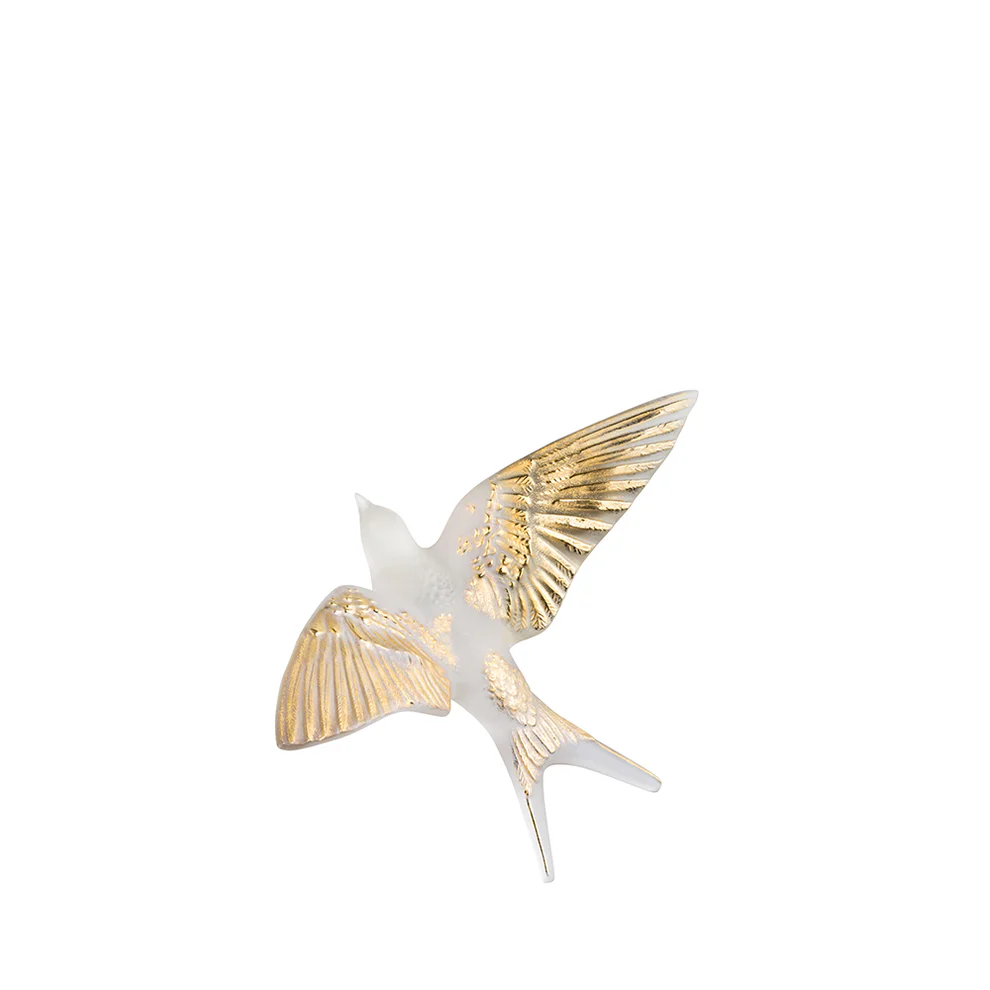 Lalique Swallow Wall Sculpture