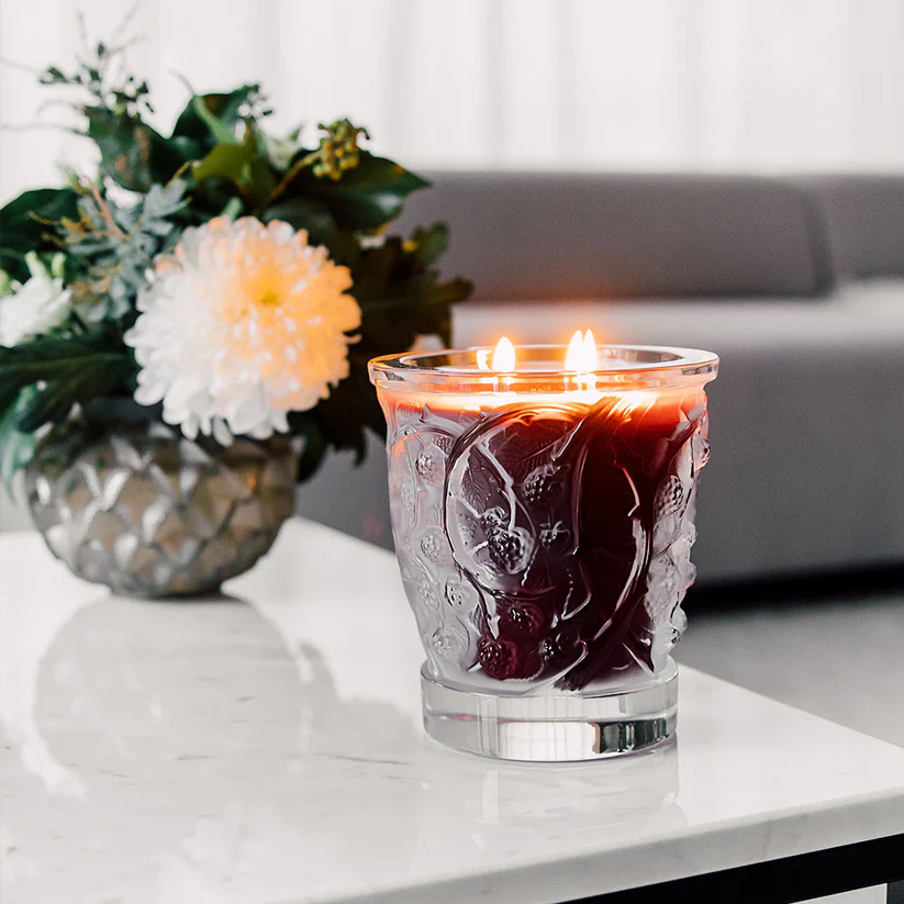 Lalique Épines Crystal Scented Candle