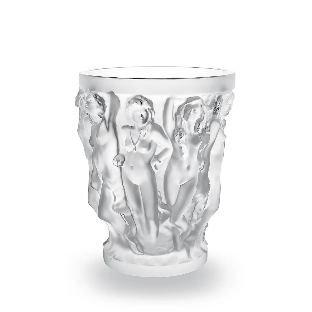 Lalique Sirèrnes Vase by Terry Rodgers & Lalique