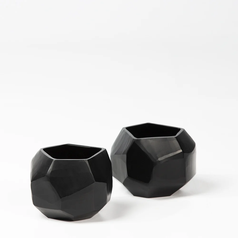 Guaxs Cubistic Tealight Black