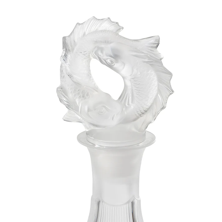 Lalique 2 Poissons Decanter