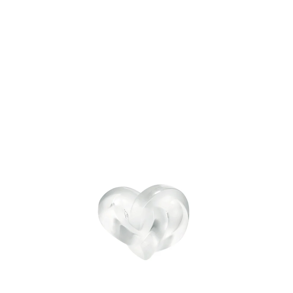 Lalique Hearts Sculpture