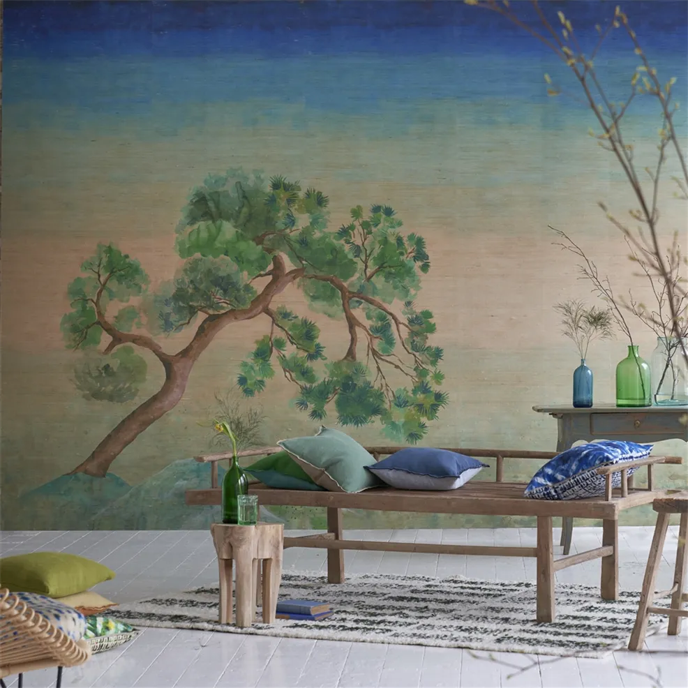 Designers Guild Scene Aquarelle Grasscloth