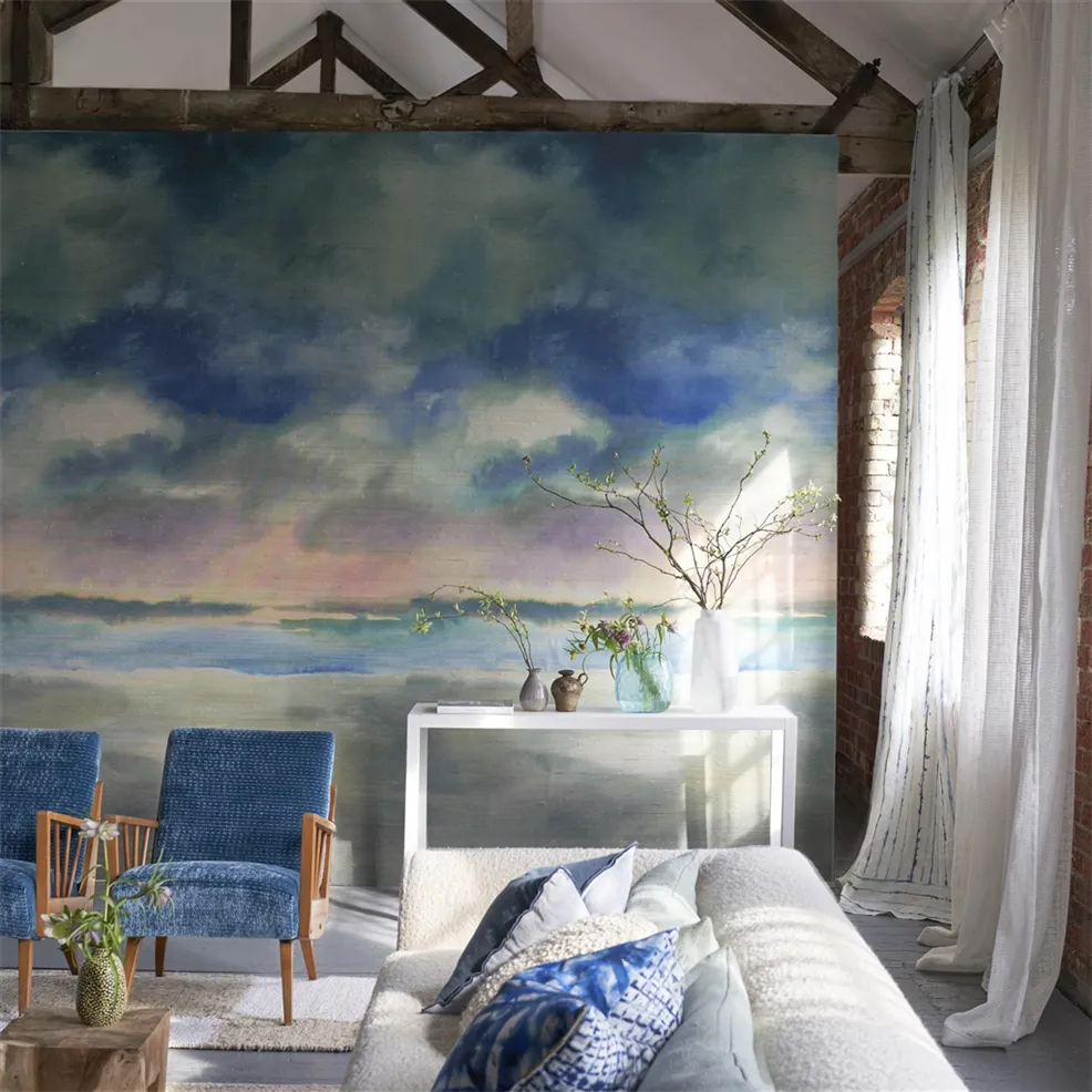 Designers Guild Paysage Marin Grasscloth