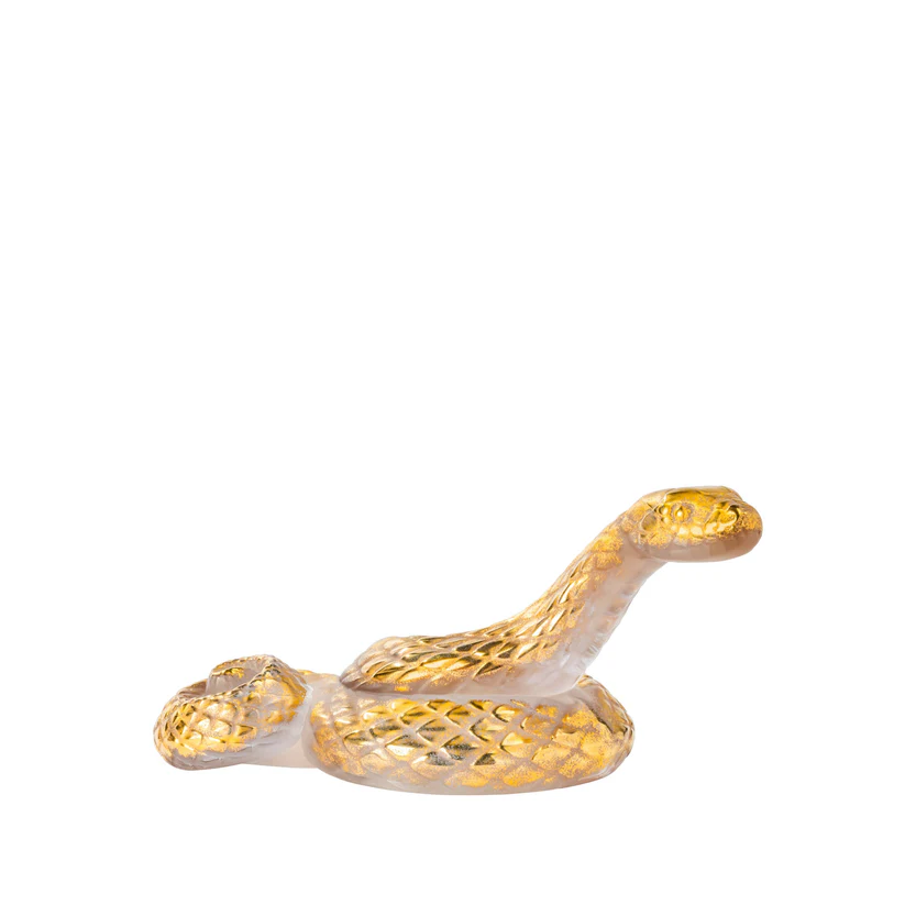 Lalique Snake Head Up