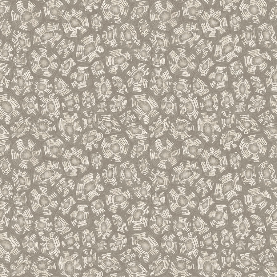 Shell Mica, Taupe & Metallic Gilver