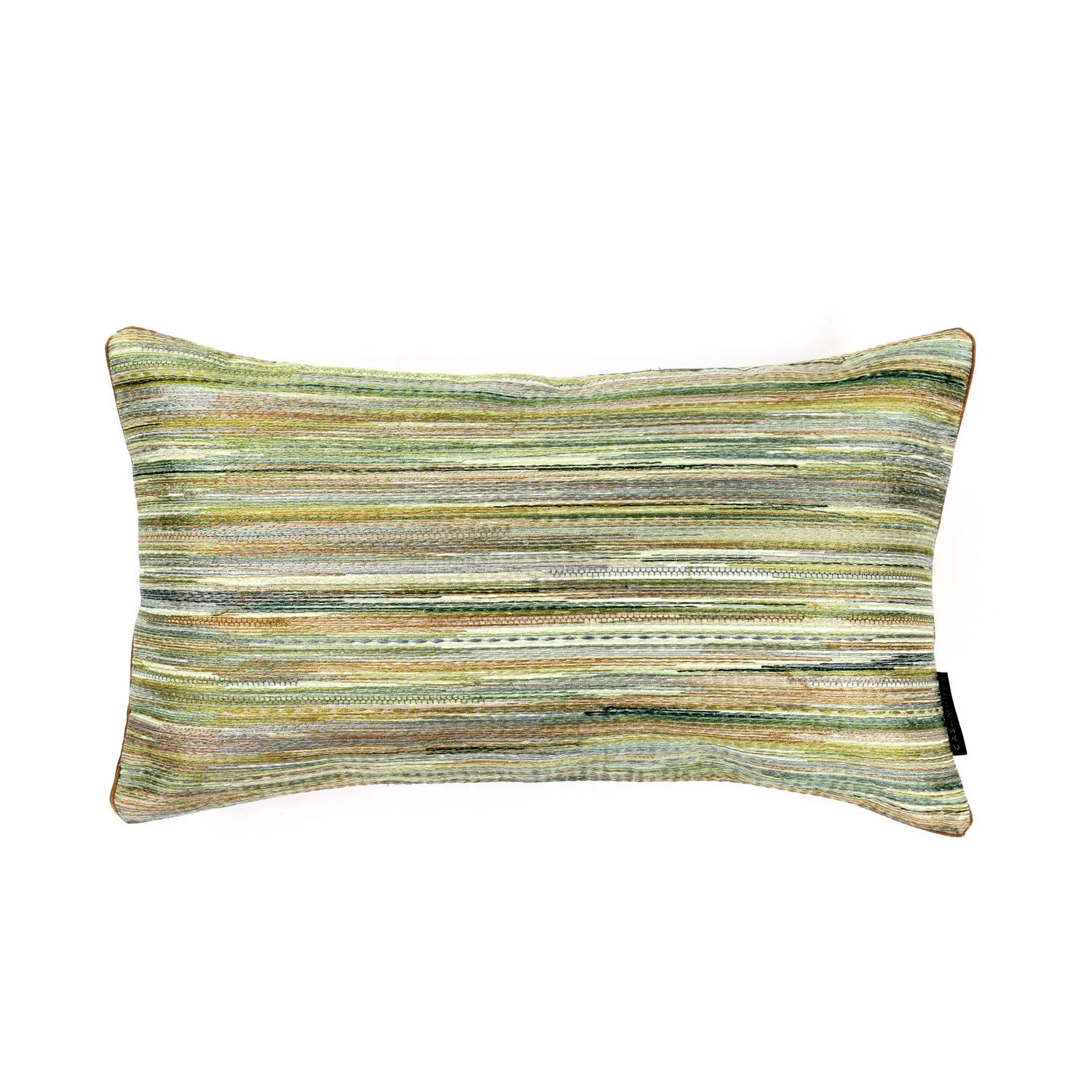 Casamance Sawubona Vert ambre 30x50 cm