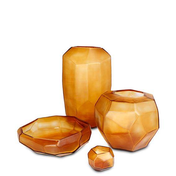 Guaxs Cubistic Tealight Clear/Gold