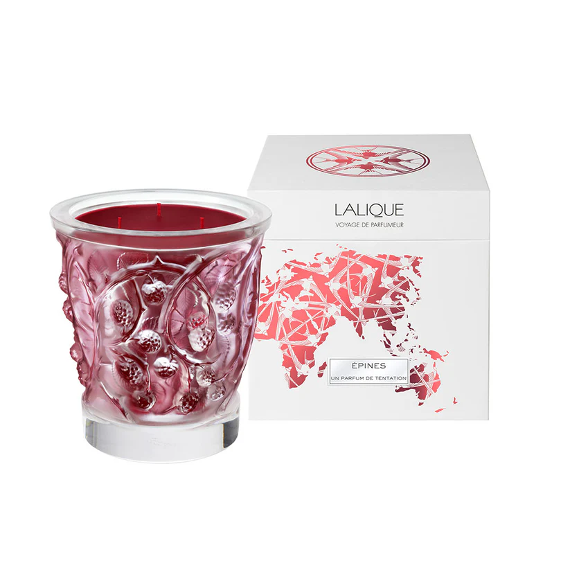 Lalique Épines Crystal Scented Candle