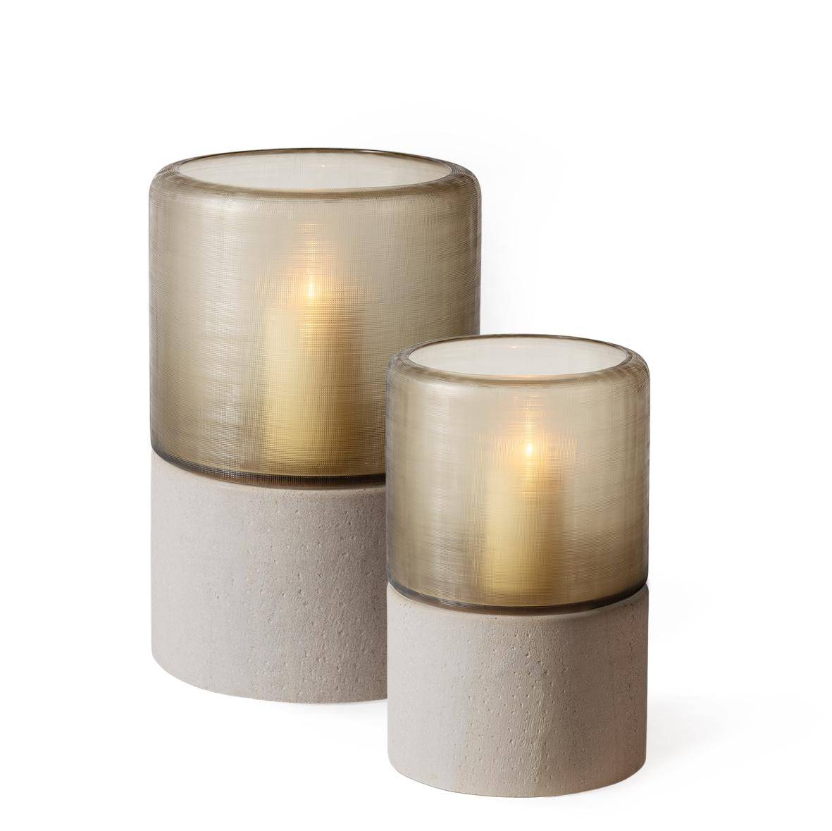 Guaxs Mumbai Lantern M Sandstone/Smokegrey