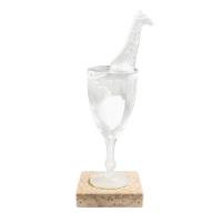 Skulptur Lalique Le Bain de Cristal · Clear Crystal - Villa Kontor